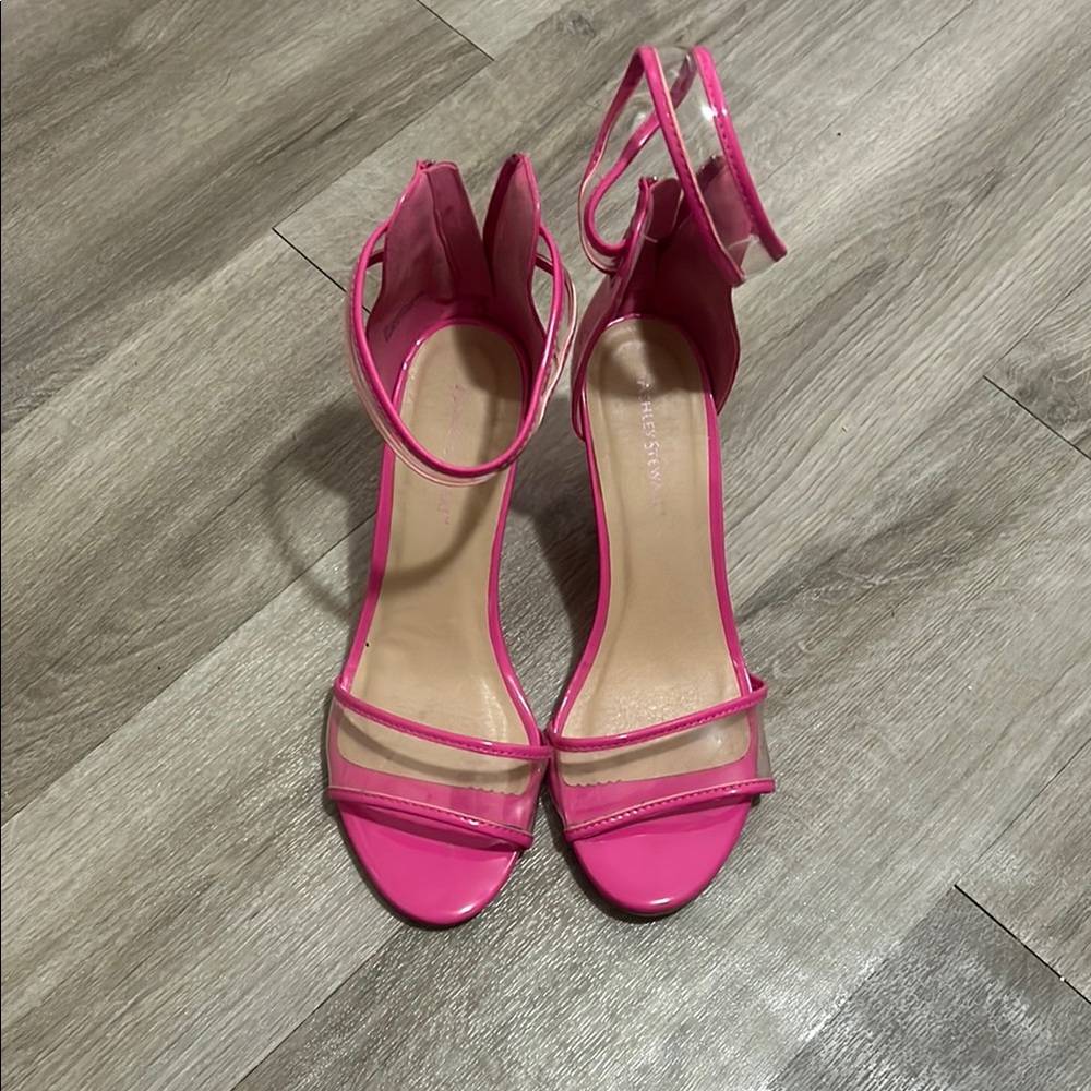 Pink Strappy Heels